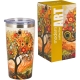 DUŻY Kubek termiczny 600 ml Termos STAL NIERDZEWNA 18/8 - MODERN TREE