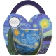PORCELANOWY Kubek 460 ml w koszyczku do KAWY HERBATY Van Gogh STARRY NIGHT
