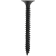KLIMAS Wkręty do metalu PŁYT G-K 3,5x45 mm CZARNE FOSFATOWANE PH2 - 500 szt