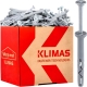 KLIMAS WKRĘT-MET Kołki rozporowe szybkiego montażu 6 x 60 mm PZ2 - 200 szt