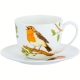 Porcelanowa Filiżanka 280 ml - Ptaki Polski Agata Hajdecka - RUDZIK