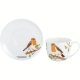 Porcelanowa Filiżanka 280 ml - Ptaki Polski Agata Hajdecka - RUDZIK