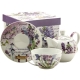 Zestaw TEA FOR ONE Porcelanowy Dzbanek 400 ml z filiżanką 250 ml - LAWENDA