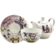 Zestaw TEA FOR ONE Porcelanowy Dzbanek 400 ml z filiżanką 250 ml - LAWENDA