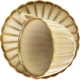 EVIE BEIGE Porcelanowa Filiżanka 300 ml ze spodkiem 15 cm - do KAWY HERBATY