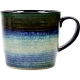 DUŻY Ceramiczny kubek 1000 ml do KAWY HERBATY, bulionówka do ZUPY - OMBRES