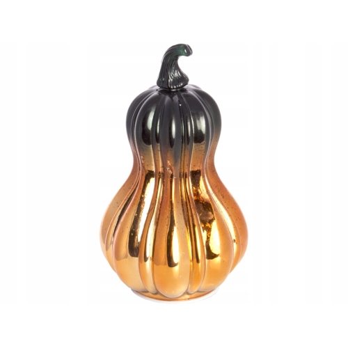 SZKLANA Ozdoba LED 23 x 13,5 cm - Dynia Wysoka