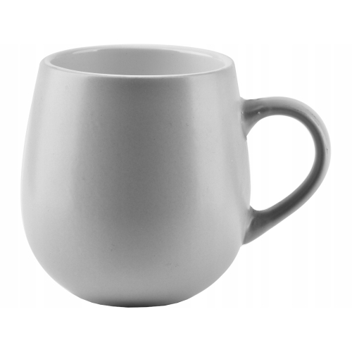 SALLY BARREL Ceramiczny Kubek 500ml SZARY - 6 szt
