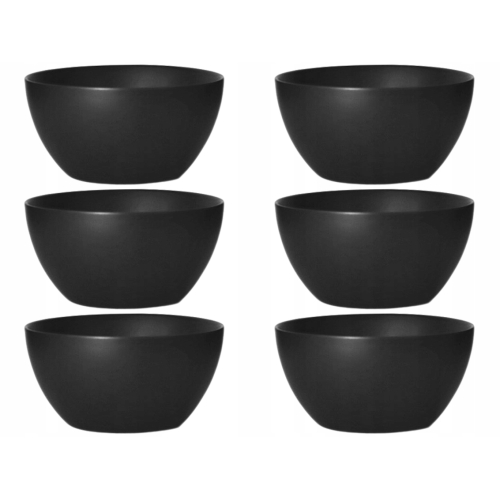 TALERZ DO ZUPY miska 6 szt 500ml 14cm BLACK LONDON