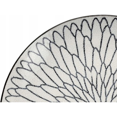 Ceramiczny talerz Obiadowy Płytki 27 cm - MAROCCO