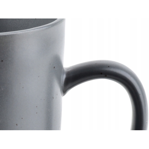DUŻY Kubek do KAWY HERBATY 400 ml - LOTTA MAT GRAY