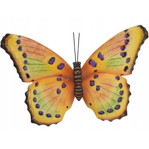 Metalowy MOTYL Dekoracja na ścianę - 35 x 24 x 2cm