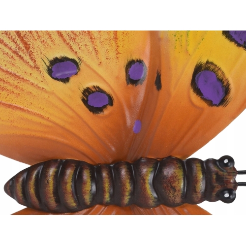 Metalowy MOTYL Dekoracja na ścianę - 35 x 24 x 2cm