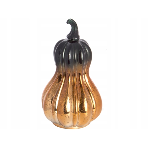 SZKLANA Ozdoba LED 23 x 13,5 cm - Dynia Wysoka