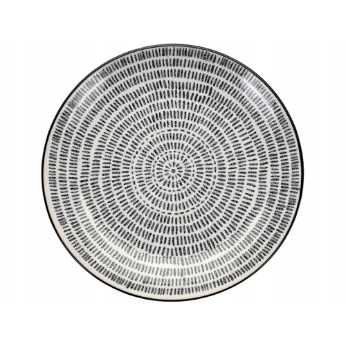 Ceramiczny TALERZ TALERZYK DESEROWY 21 cm - 6 szt
