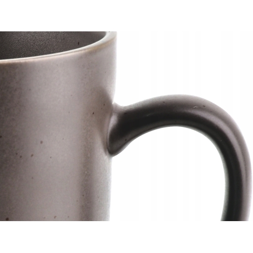 DUŻY Kubek do KAWY HERBATY 400ml - LOTTA MAT BROWN