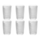 Komplet Szklanek Szklanki 300ml ELISE CLEAR - 6szt