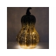 SZKLANA Ozdoba LED 23 x 13,5 cm - Dynia Wysoka
