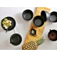 TALERZ DO ZUPY miska 6 szt 500ml 14cm BLACK LONDON
