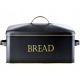 CHLEBAK Pojemnik na chleb pieczywo 39x18 cm CZARNY
