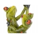 Ozdobna Figurka 18,5 x 11 x 7 cm - Tańczące żaby