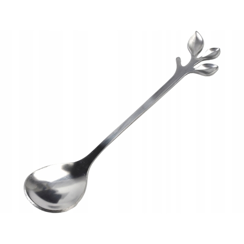 CASA Łyżeczka 12 cm Kawa Herbata Deserowa - SREBRNA