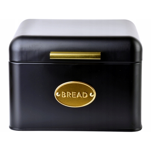 Pojemnik na chleb pieczywo CHLEBAK 20x20 cm - CZARNY