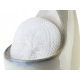 ARMINA Ceramiczny BEŻOWY Dozownik do mydła / Płynu do naczyń 400ml + Myjka