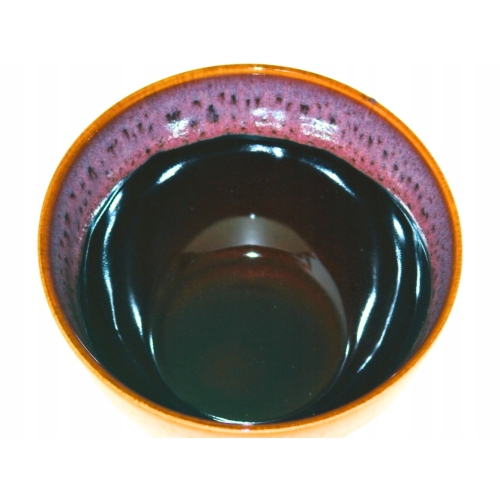 Ceramiczny Talerz DO ZUPY miska DO SAŁATEK 460 ml - RÓŻOWA