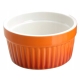 ŻAROODPORNE Naczynia Kokilki do zapiekania 2 SZT 9 cm 200 ml - POMARAŃCZOWE