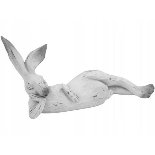 Dekoracyjna Figurka KRÓLIK ZAJĄC 20 x 46 x 14,5 cm - WIELKANOC