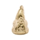 Ozdobna Dekoracyjna Figurka KURA 17 x 10 x 17 cm - ZŁOTA