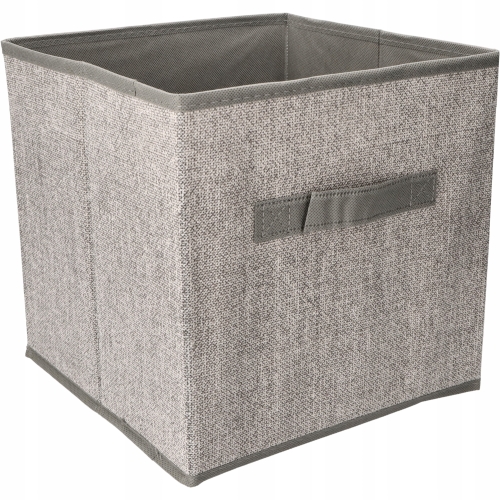 [#3] Tekstylne PUDEŁKO KOSZ ORGANIZER 25 x 25 x 25 cm - do SZAFY GARDEROBY