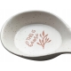 CERAMICZNA Podstawka POD ŁYŻKĘ CHCHLĘ 26 x 11,5 x 4 cm - ECRU