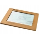 ARIA Szklana deska do Krojenia Serwowania 20 x 30 cm - White Marmur