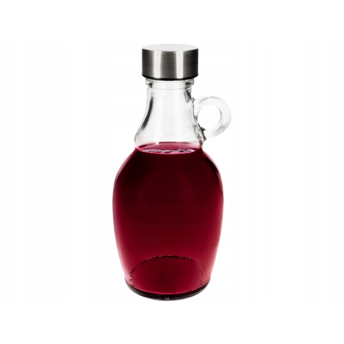 Szklana Butelka z grubego szkła Karafka GALON na Nalewkę Wino Whisky 1000ml