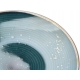 BASIC NATURE Ceramiczny TALERZ TALERZYK DESEROWY 21,5 x 2 cm - MORSKI