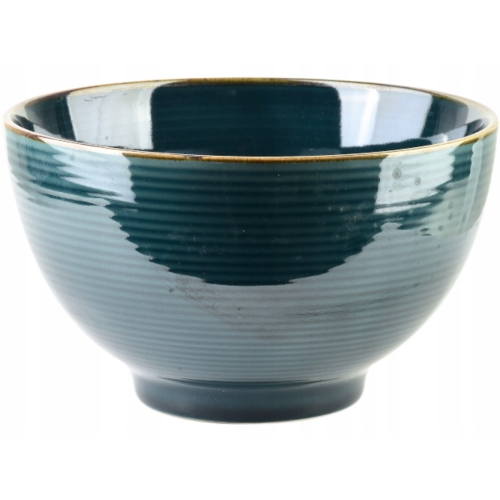 BASIC NATURE Ceramiczny TALERZ Głęboki DO ZUPY Miska 800 ml - MORSKI