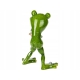 Ozdobna Figurka 14,5 x 8 x 9 cm - Żaba Saksofonista Muzyk z saksofonem