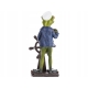 Ozdobna Figurka 18 x 8 x 7 cm - Żaba marynarz Kapitan za sterem