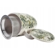 Porcelanowy Kubek 320 ml z Zaparzaczem i Pokrywką do HERBATY ZIÓŁ - JUNGLE