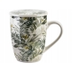 Porcelanowy Kubek 320 ml z Zaparzaczem i Pokrywką do HERBATY ZIÓŁ - JUNGLE
