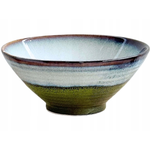 Ceramiczny Talerz Miska 1000 ml + pałeczki do MAKARONU RAMENU ZUPY - OMBRES