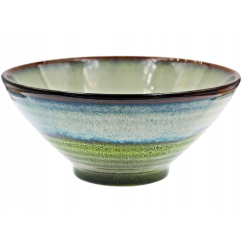 Ceramiczny Talerz Miska 1000 ml + pałeczki do MAKARONU RAMENU ZUPY - OMBRES