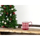 DUŻY Porcelanowy Kubek Filiżanka do KAWY HERBATY - 480 ml, 9,5 x 10,5 cm