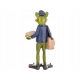 Ozdobna Figurka 16,5 x 8 x 7 cm - Żaba listonoszka Pani listonosz
