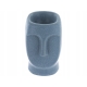 GRANATOWY Ceramiczny KOMINEK ZAPACHOWY na olejek wosk - Posąg 13 x 8 x 8 cm