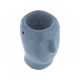 GRANATOWY Ceramiczny KOMINEK ZAPACHOWY na olejek wosk - Posąg 13 x 8 x 8 cm
