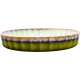 CERAMICZNE Naczynie ŻAROODPORNE do Zapiekania Tarty Ciasta - 26 cm, 1500 ml