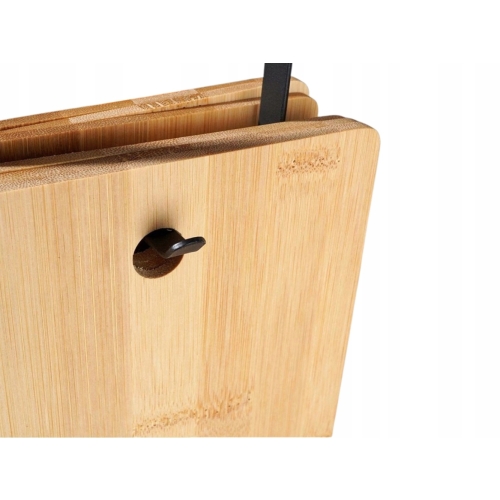 Deski ŚNIADANIOWE Na stojaku Do podawania Krojenia - 6 szt BAMBUS 22x14 cm